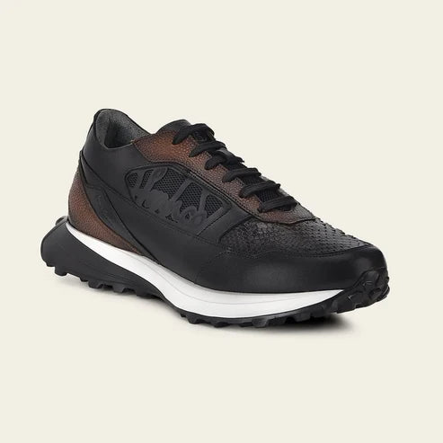 Franco Cuadra Grey Python Black Calf FC761