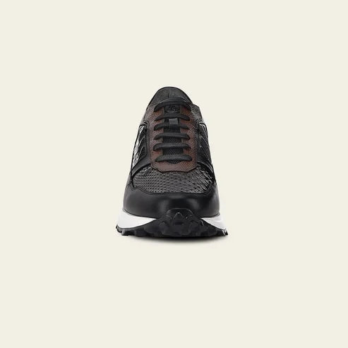 Franco Cuadra Grey Python Black Calf FC761
