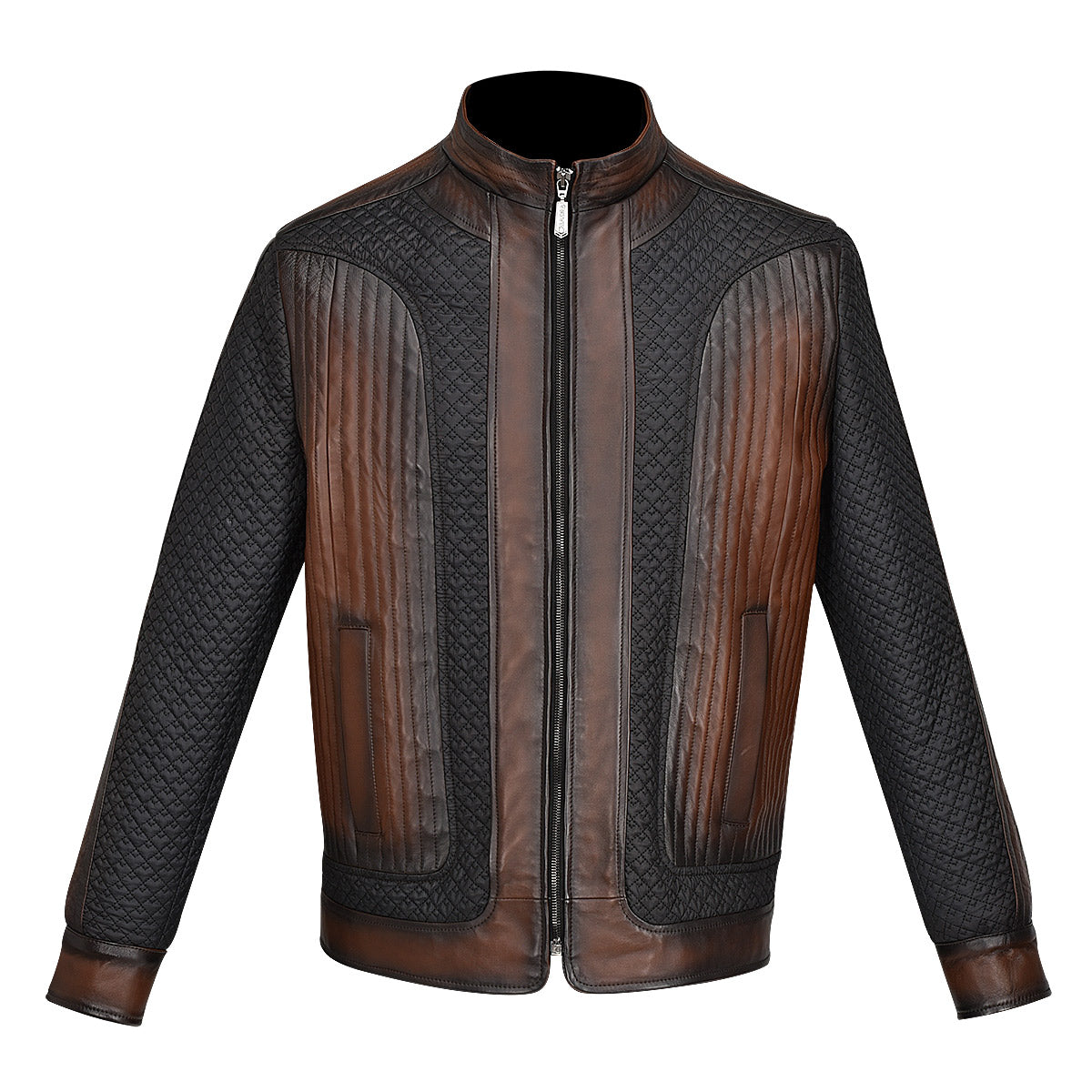 Cuadra Brown Zipper Jacket JC229