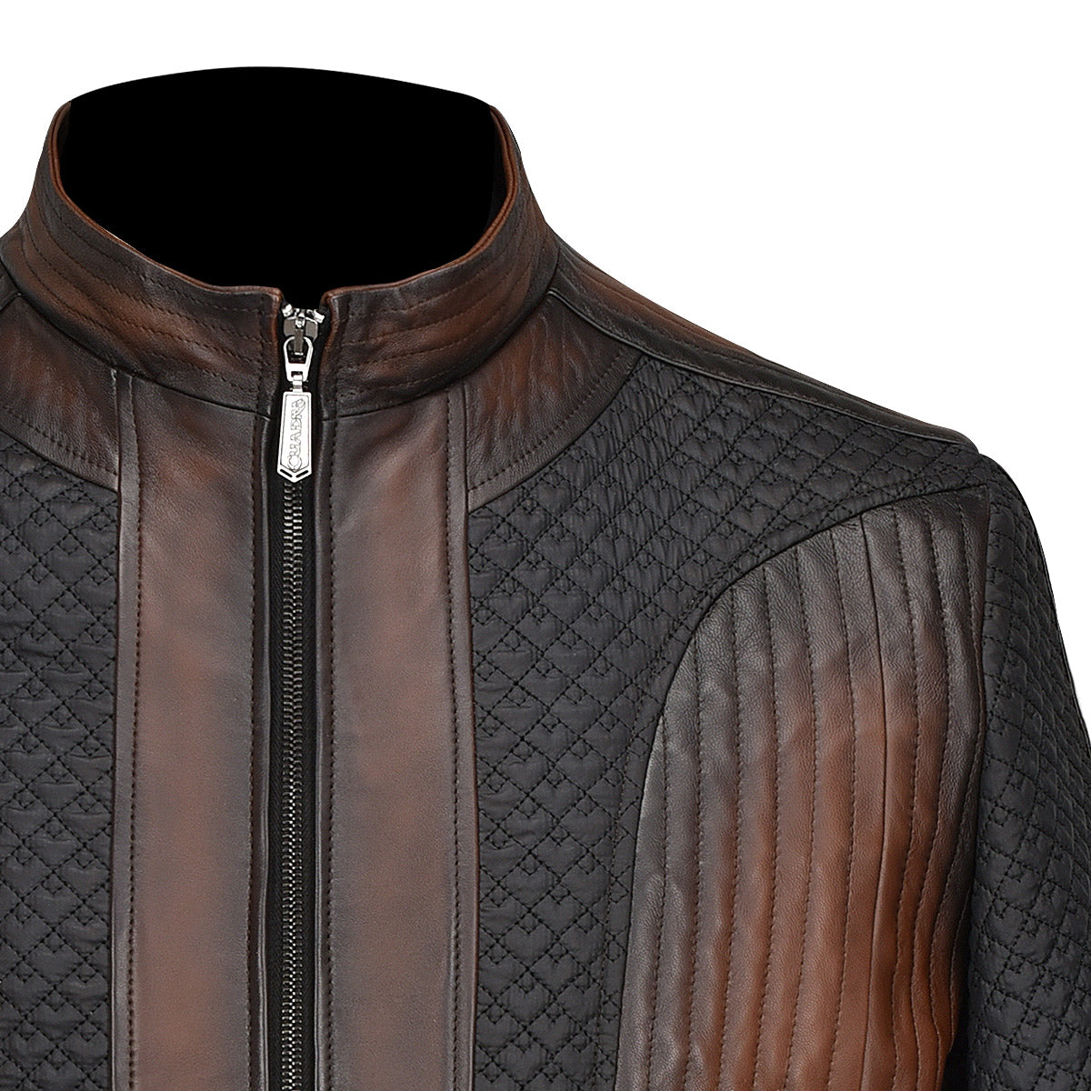 Cuadra Brown Zipper Jacket JC229