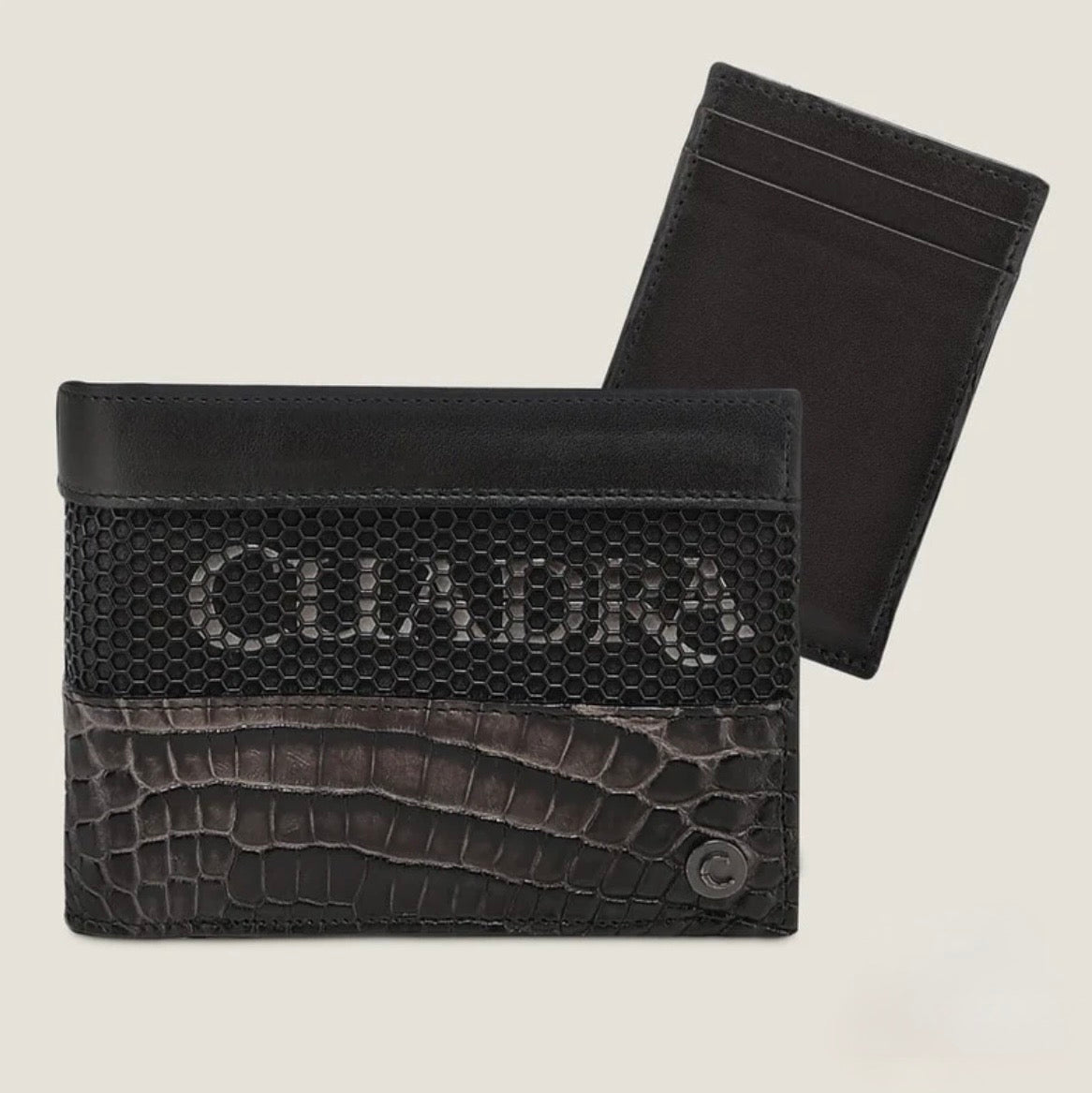 Cuadra Oxford Alligator Stitching Wallet DU780