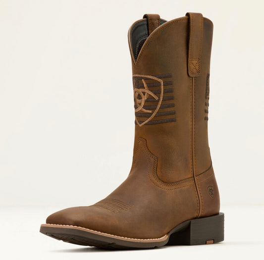Ariat Sport Freedom Wide Square Toe Cowboy Boot #1006132