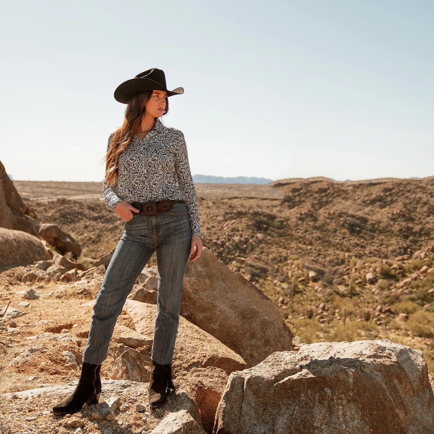 Stetson Skyline 6X Black Brim 4