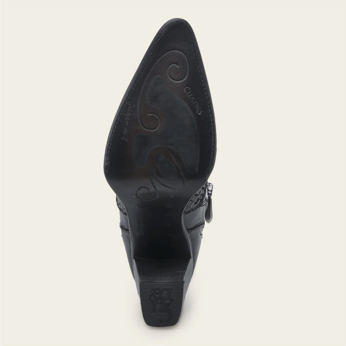 Cuadra Oxford Python Zipper & Studs Pointed Toe CU958