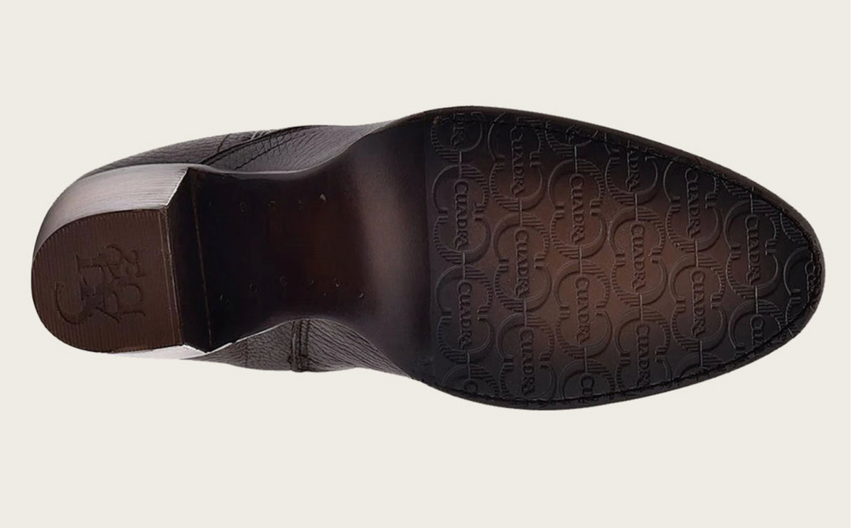 Cuadra Honey Embroidery & Studs & Zipper Snip Toe CU769
