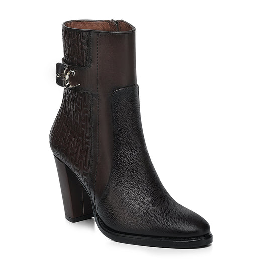 Franco Cuadra Boot Brown Deer/ Calf FF236