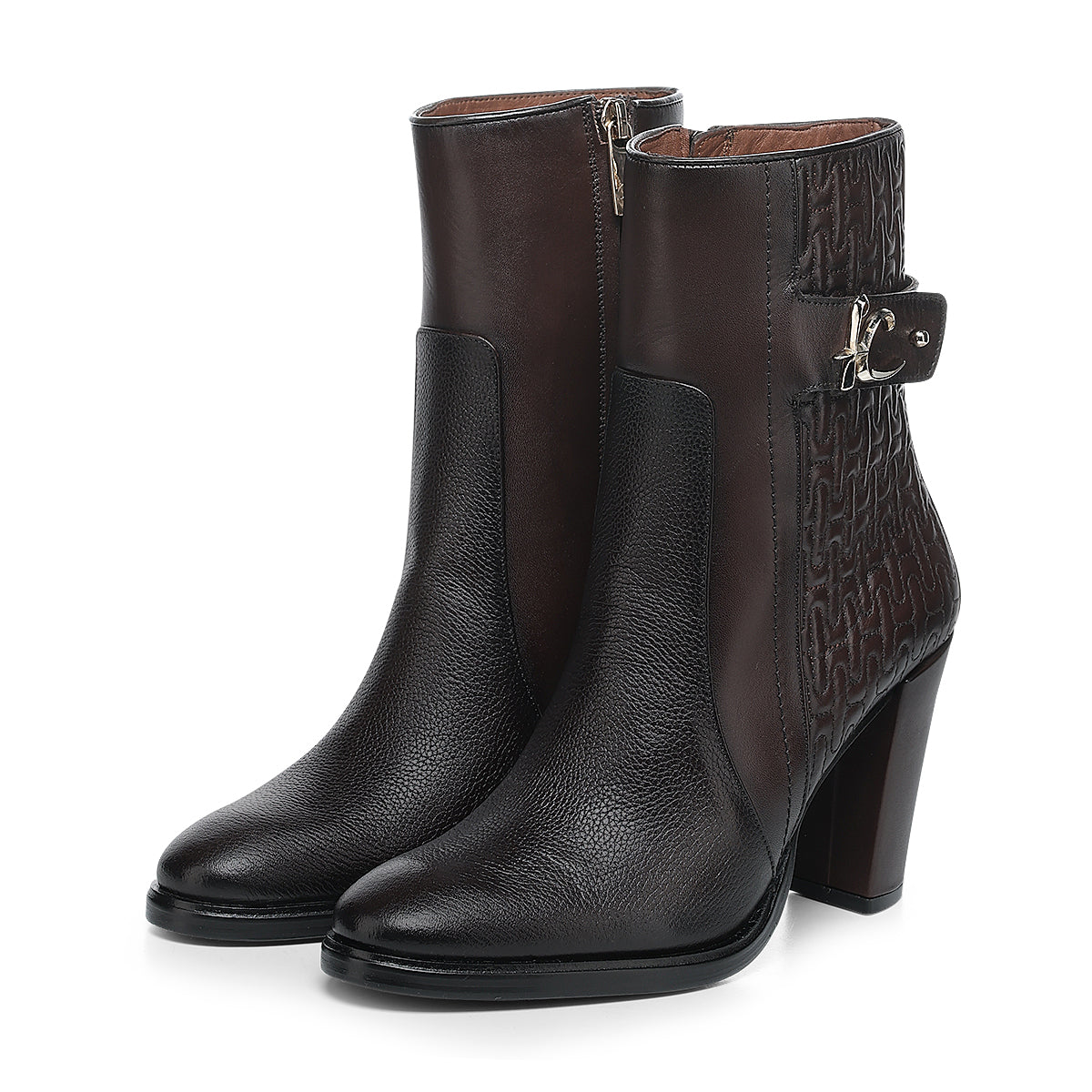 Franco Cuadra Boot Brown Deer/ Calf FF236