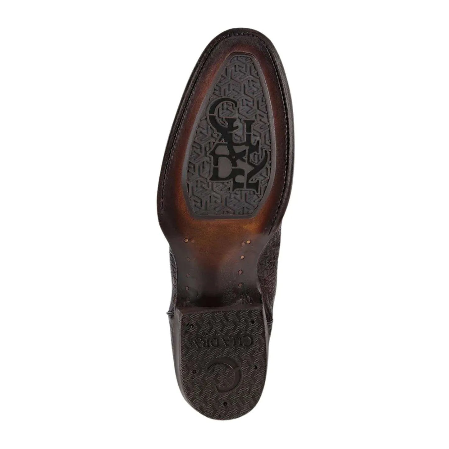 Cuadra Brown Caiman Embroidery & Laser & Woven CU857