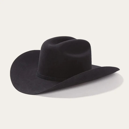 Stetson El Presidente 100X Black 4” Brim