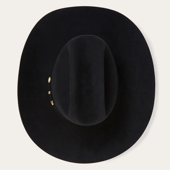 Stetson El Presidente 100X Black 4” Brim